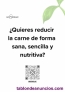 Fotos del anuncio: Quieres reducir la carne de forma sana, sencilla y nutritiva?