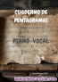 Fotos del anuncio: Cuaderno de pentagramas para piano y vocal