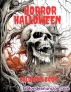 Horror Halloween , Coloring book