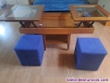 Fotos del anuncio: Mesa de centro elevable, con taburetes.
