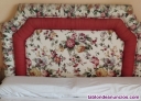Cabezal tapizado cama de 135 cm.