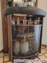 Fotos del anuncio: Barra de bar rinconera con vitrina de cristal