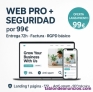 Fotos del anuncio: PÁGINA WEB ÚNICA + SEGURIDAD por 99 € · Entrega 72h