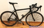 Bicicleta de carbono  lista para rodar