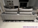 Sof 3 plazas tela Gris