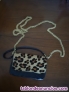 Cartera piel print leopardo 