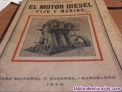 Libro antiguo ao 1940 motores diesel