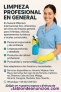 Servicios de limpieza y mantenimiento para empresas y particulares