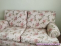 Fotos del anuncio: Sof de 2 plazas tela de flores
