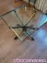 Fotos del anuncio: Mesa auxiliar de bronce y cristal
