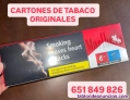 Cartones de tabaco originales, y kilos de tabaco pa liar o entubar (651 849 826)