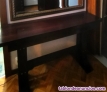 Mesa de comedor de madera oscura � URGE � 20 �