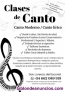 CLASES DE CANTO, San Lorenzo del Escorial