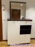 Mueble de entrada con espejo