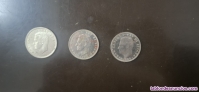 3 Monedas 100 Pesetas 1980