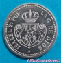Moneda Isabel II 1850 plata