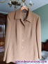 Traje Se�ora Beige Oscuro Talla 48