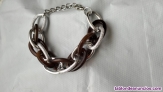 Fotos del anuncio: Pulsera mujer plateado y burdeos 