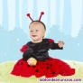 Disfraz mariquita para beb� Imaginarium PARTY LADYBUG 68-80 (6-12 meses) (NUEVO)