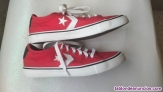 Fotos del anuncio: Converse Original Mujer T37 Rojas  Zapatillas Bajas Aut�nticas