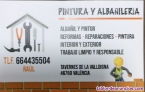 Pintor y alba�il de viviendas locales etc