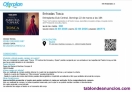 2 entradas opera italiana tosca en teatro amaya (madrid)