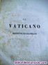 Venta libros sobre la construcci�n del Vaticano 
