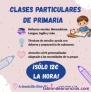 Clases particulares de primaria.