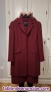 Traje de chaqueta y vestido burdeos 